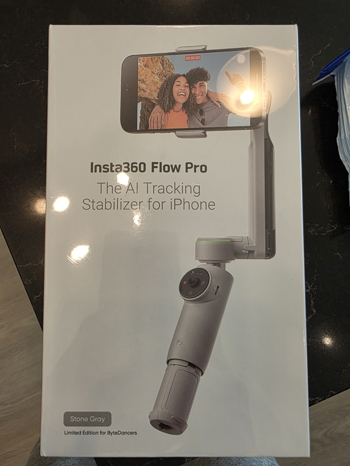 Insta360 Flow Pro AI Tracking Gimbal Stabilizer for iPhone NEW SEALED