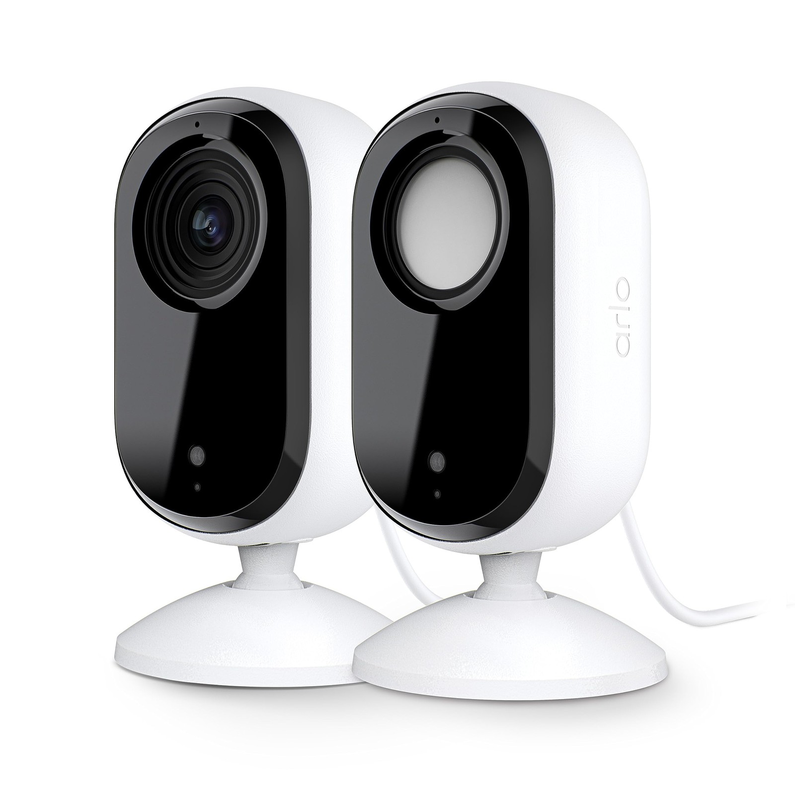 Arlo Essential Security Camera 2K | Indoor Only| 2nd Gen | Baby Monitor & Pet
