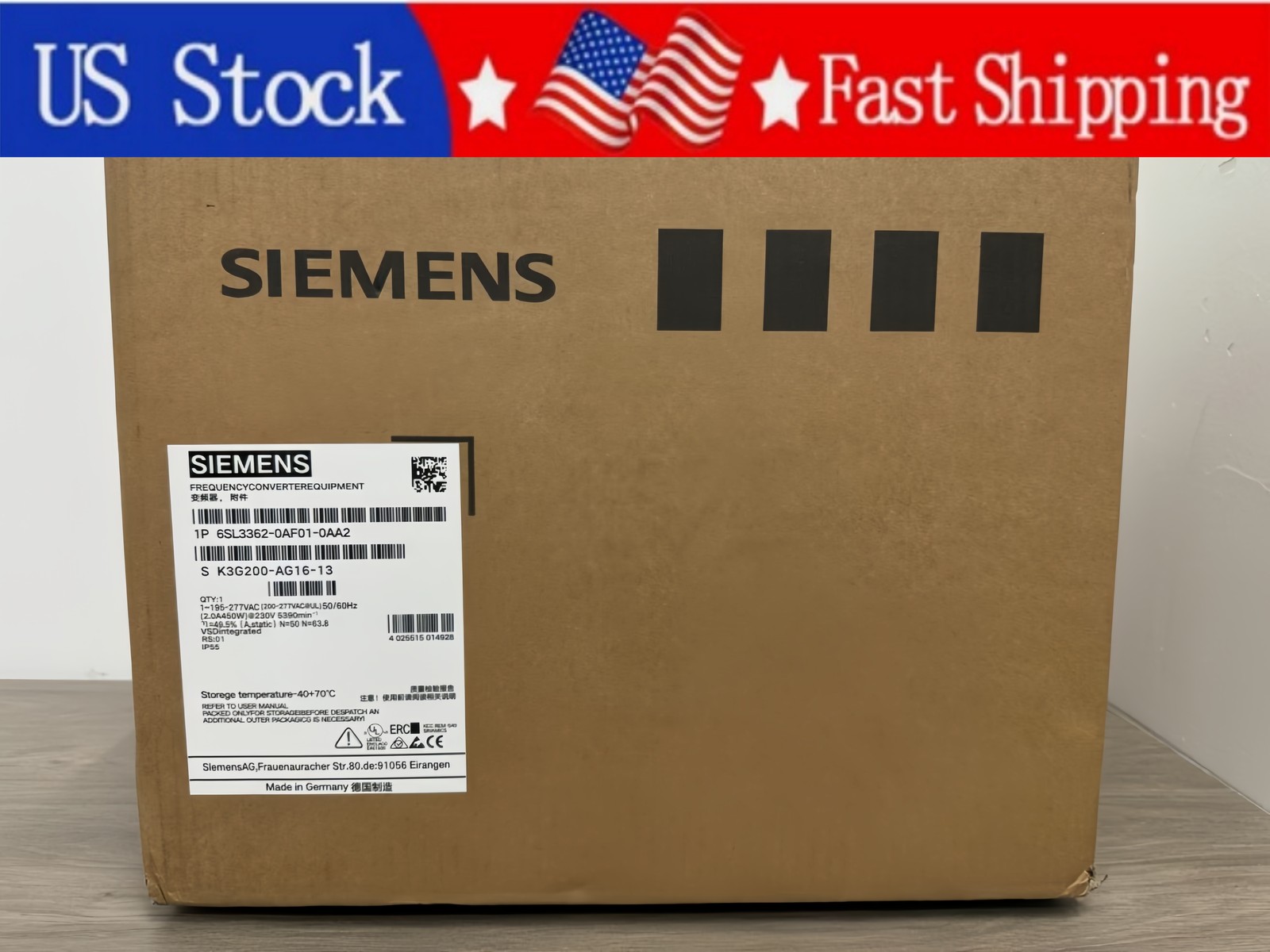 6SL3362-0AF01-0AA2 1PCS New Siemens 6SL3362-0AF01-0AA2 50/60HZ  Fast delivery