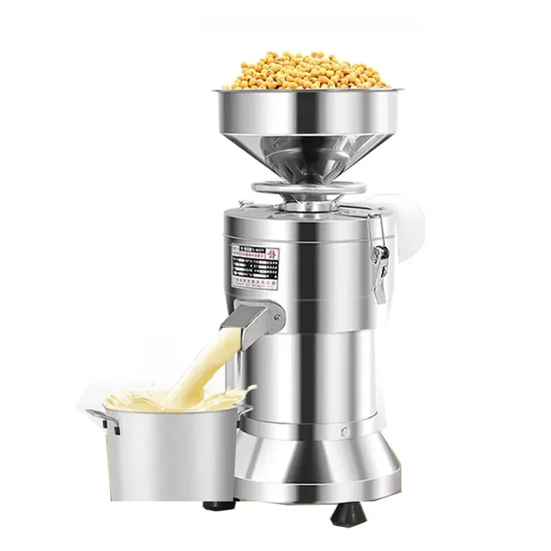 Stainless Steel Slag Separated Soybean Milk Maker Soybean Grinding Machine 1100W