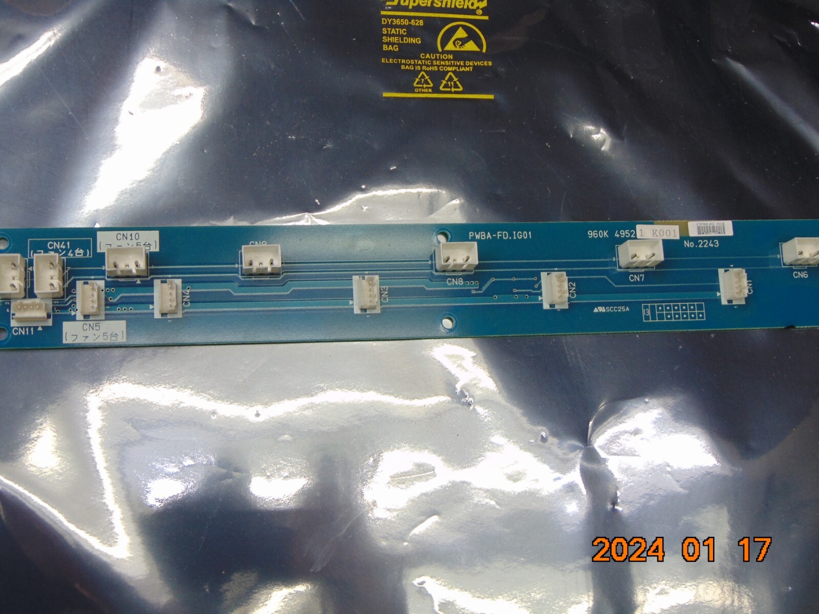PWBA-FD,IG01 BOARD 960K 49521 K001 No. 2243