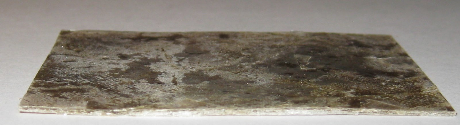2 X Mica Sheet - 2.25” x 1.77” - Rigid w/ Multiple Separable Layers - 0.035" Thk