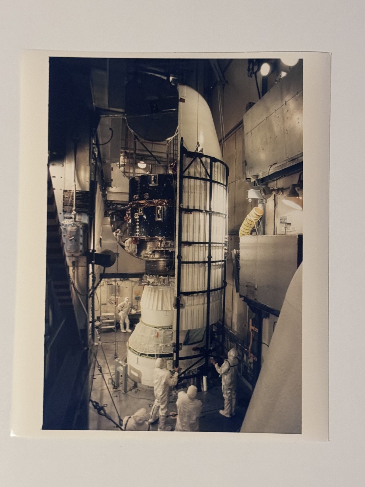 NASA WIND Delta II Payload Encapsulation Cape Canaveral Press Photo