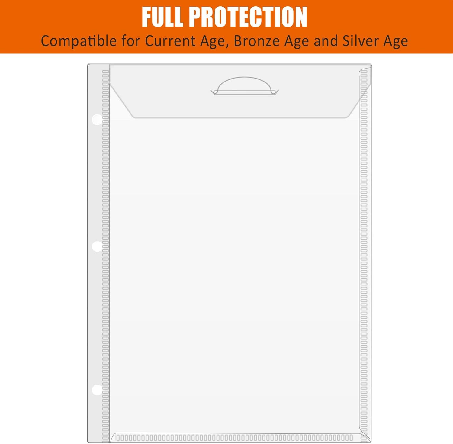 Comic Book Storage Album, Comic Book Binder - for Current, Silver Age, Regula...