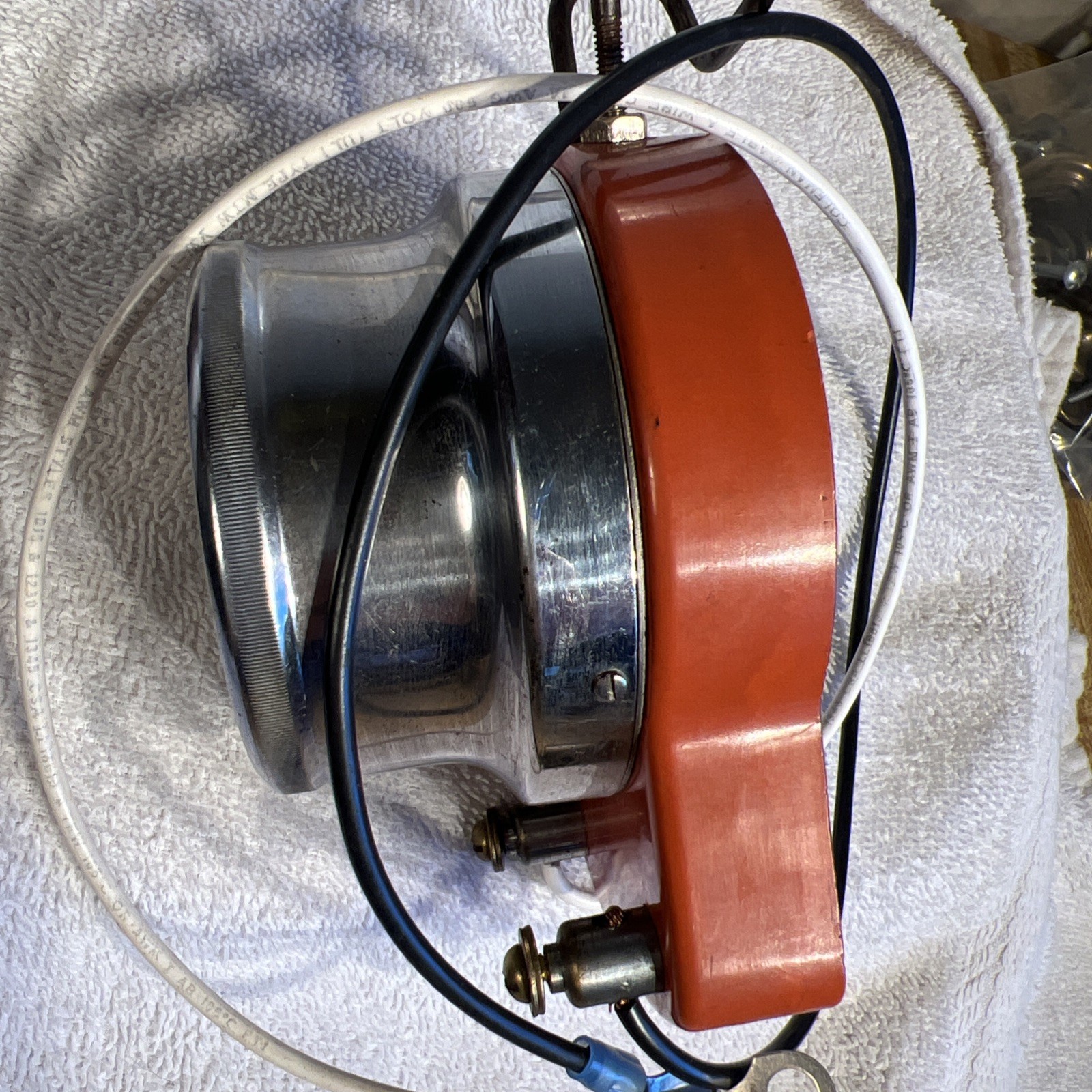 Antique Echlin D.C. Voltage D.C.Amperes Testing Equipment WORKS