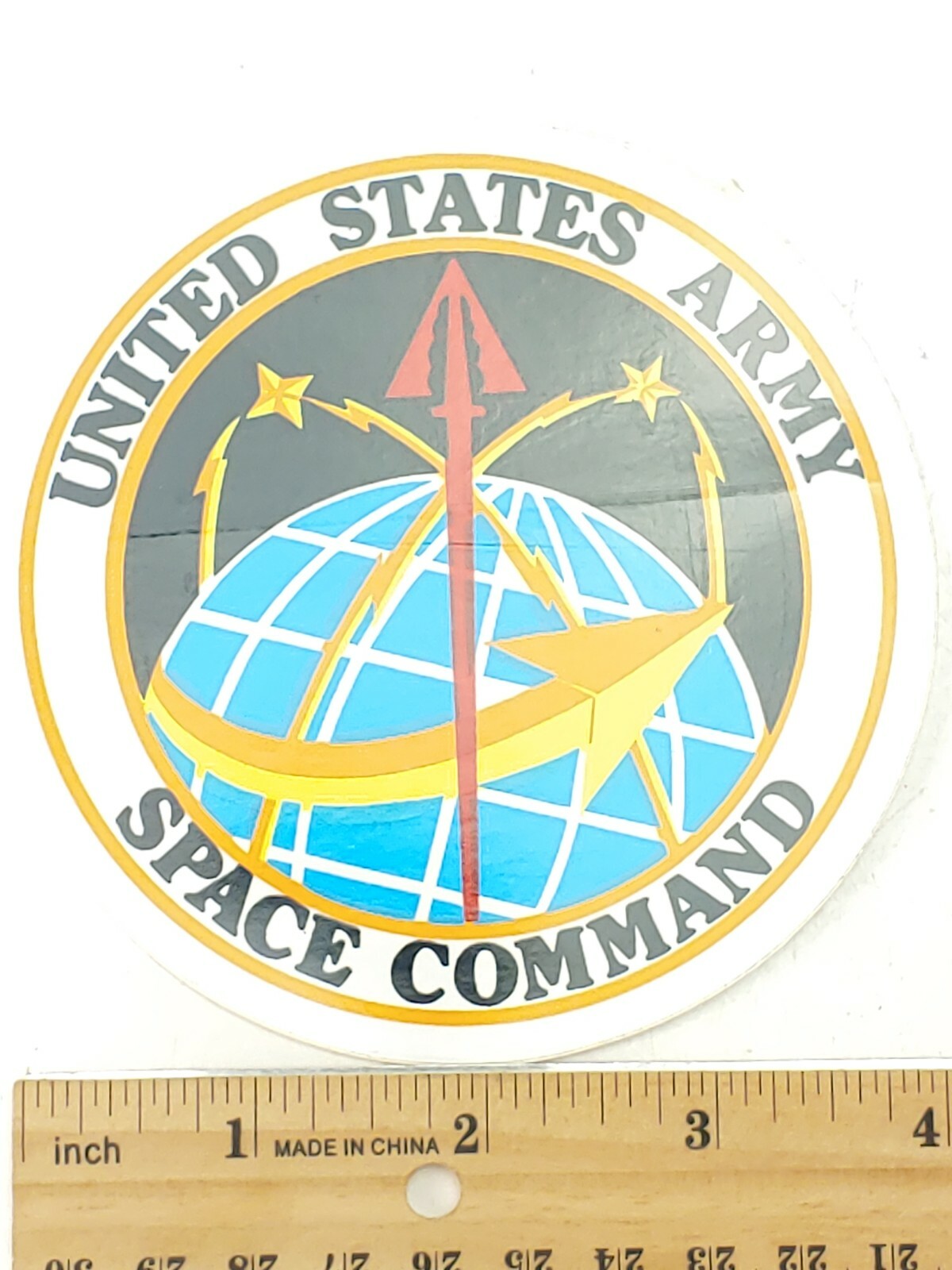 U.S. Army Space Command Decal Sticker 4 Inches