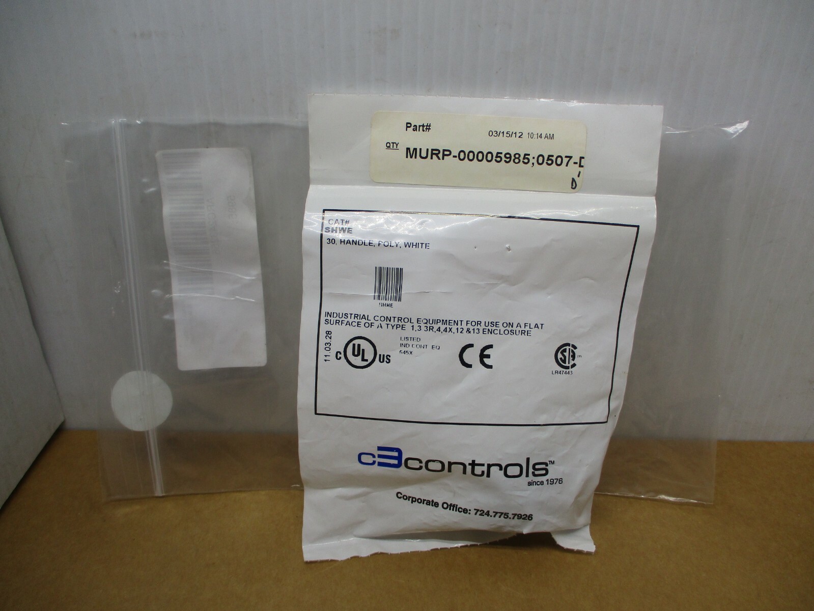 C3 Controls SHWE 30 handle