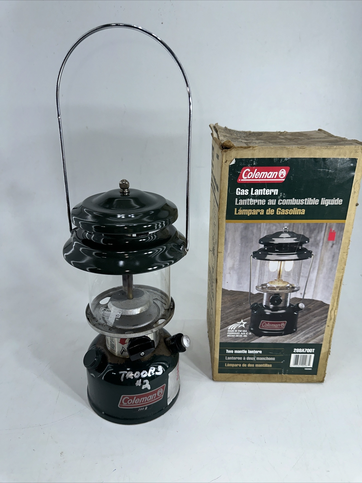 Coleman Model 288 Lantern Dated 11/96 With Box