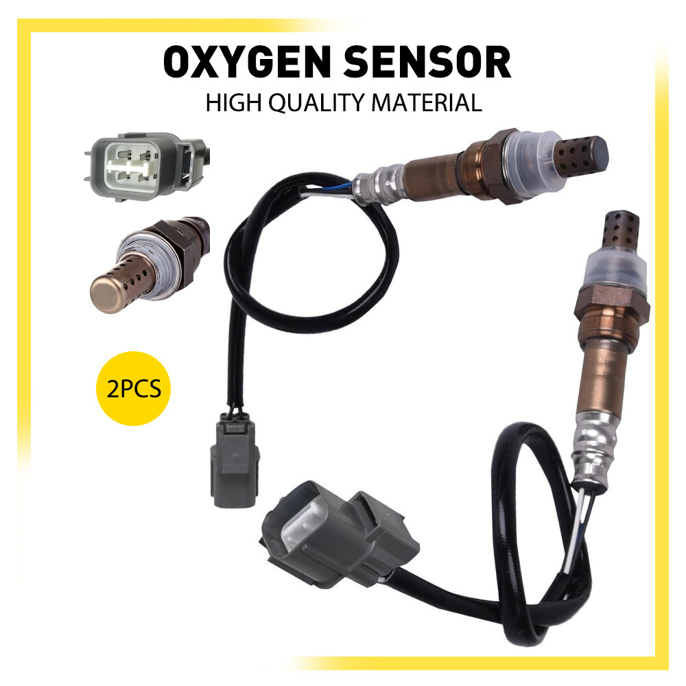 For 1996-2000 Honda Civic 1.6L D16Y7 & Upstream Downstream Oxygen O2 Sensor 2pcs
