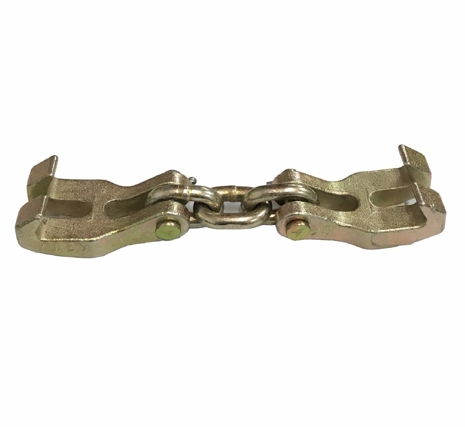 Double Claw Hook Chain Shortener Clamp Bumper Hook Pull Auto Body Repair Clamp