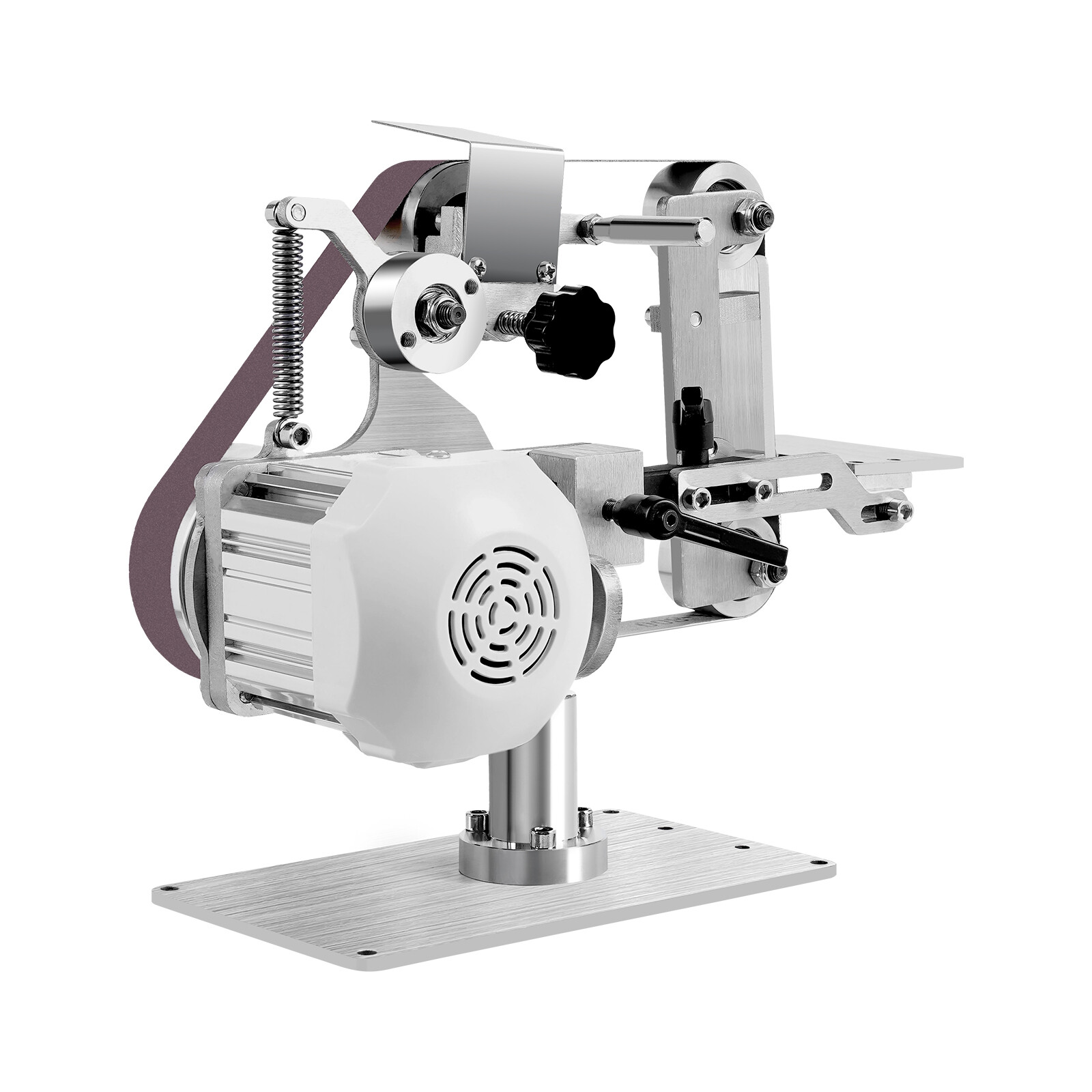 Belt Sander Bench Grinder Knife Sharpener with Large Table Polishing Sander