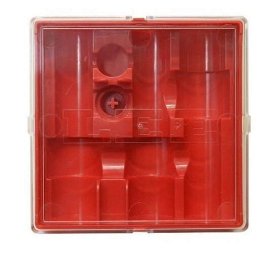 Lee Precision 90791 Red Polymer 3 Die Storage  (Up To 35% off Volume Discounts)