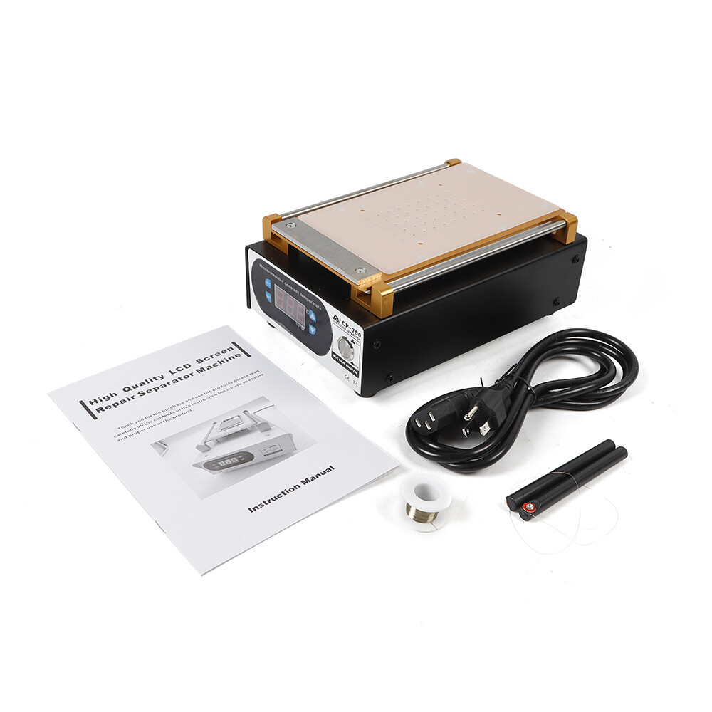 LCD Screen Separator Machine Phone Heating Plate Glass Removal Repair Device New