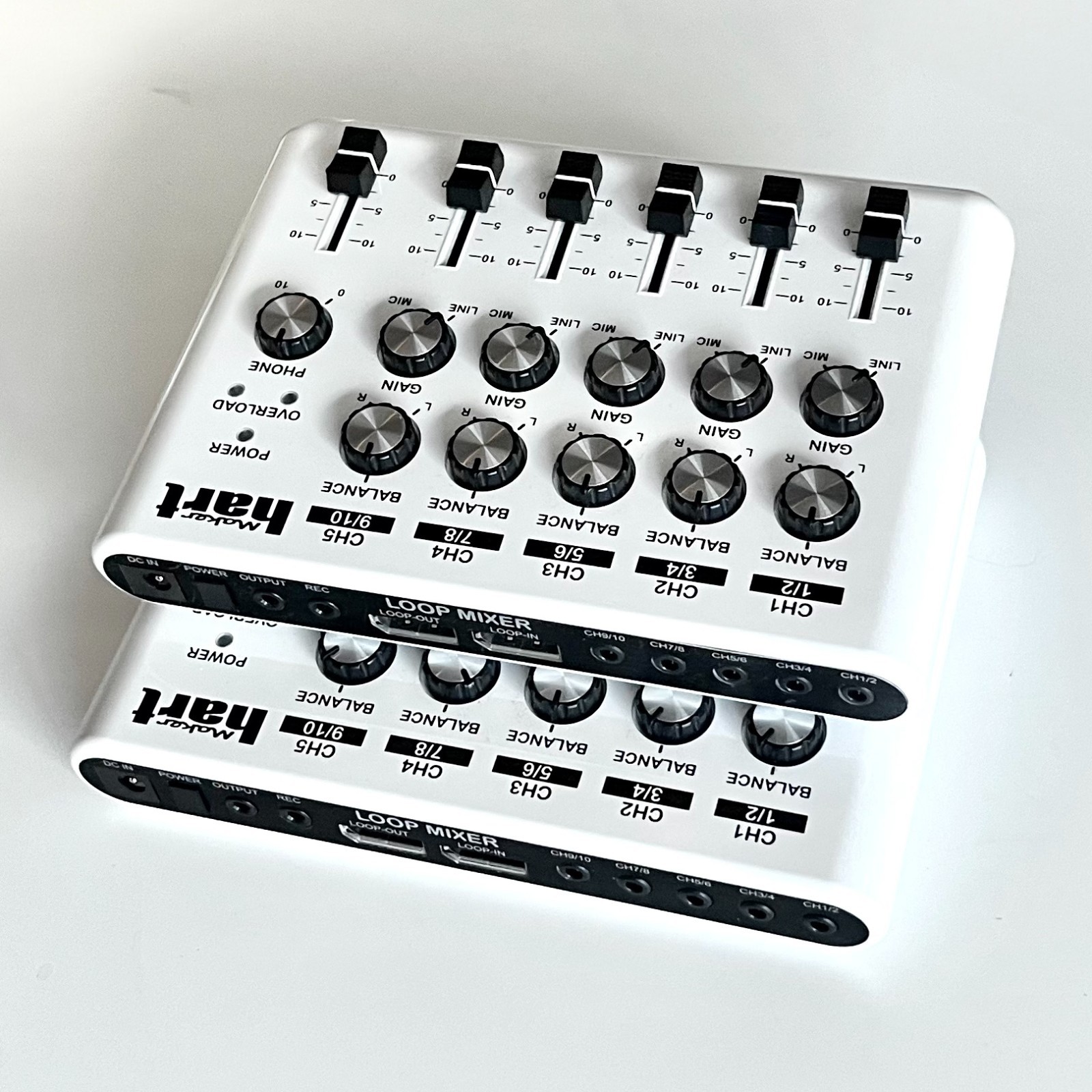Maker Hart LOOP MIXER | 5-Channel Compact Stereo Audio Mixer