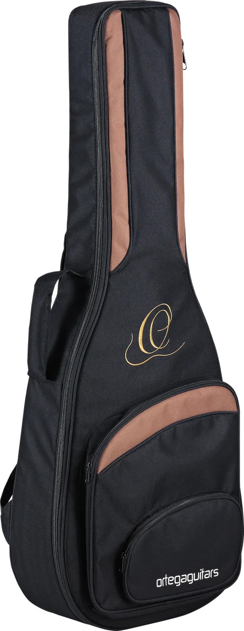 Ortega Guitars R122SN Family Series Slim Neck Nylon 6-String Guitar w/ Free B...