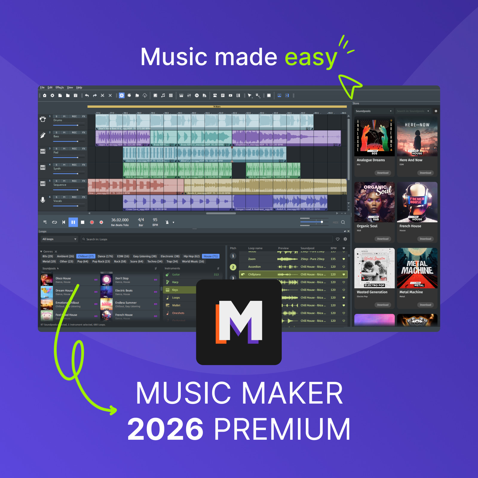 MAGIX Music Maker 2026 Premium Download]