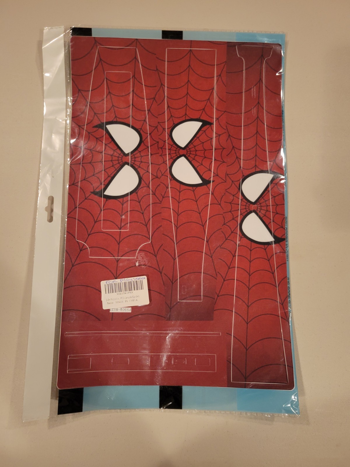 Playstation 5 Spidey New Sealed Video Game Console Side Protection Decals (NISP)