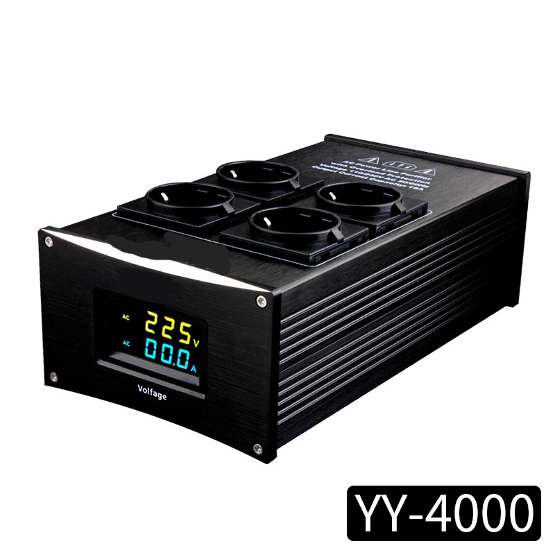 HiFi Power Filter Eu Plug Power Noise Filter Amplifier Power Conditioner Outlets