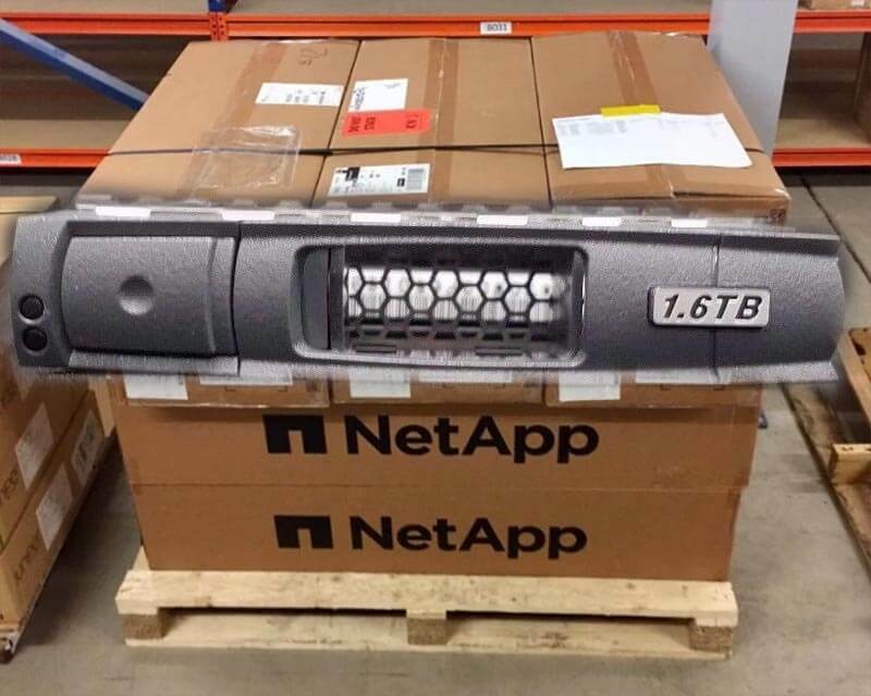 1.6TB SSD  NetApp  (SYSTEMS DS2246, FAS2240, FAS2552, FAS2650) X439A-R6