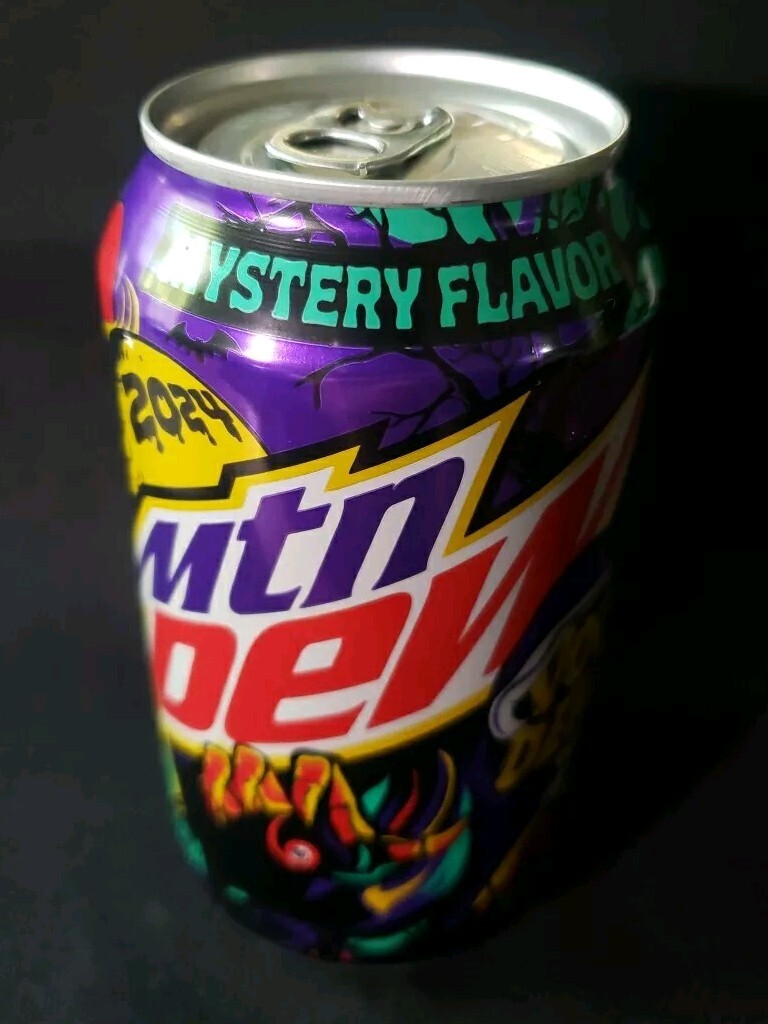 2024 Mountain Dew VOO DEW Mystery Flavor 1 Full Can 12 FLOZ (355mL) New Release