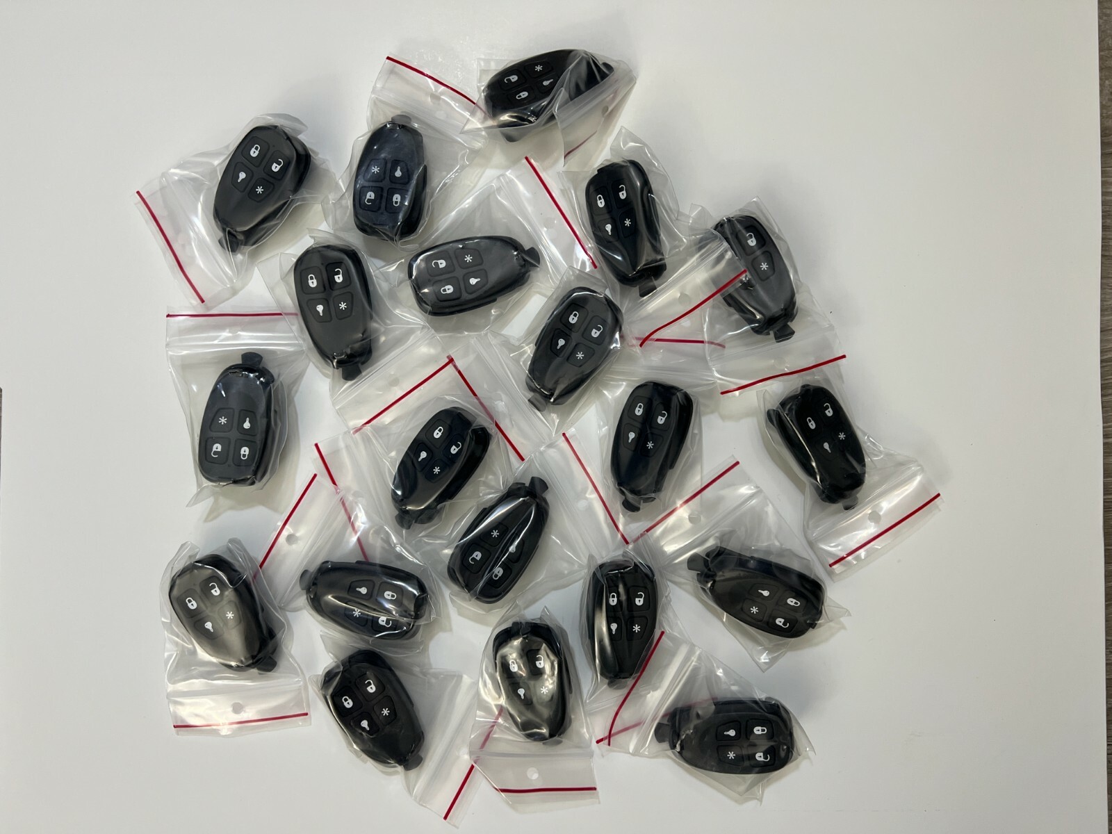 Lot of 20 Linear Wireless Key FOB Remote ITIFOB01 Compatible with GE