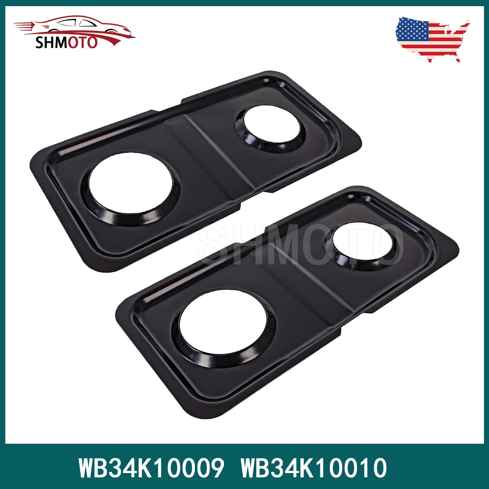 Replacement For GE Range 2-Pack WB34K10009 WB34K10010 NEW Drip Pans Cooktop