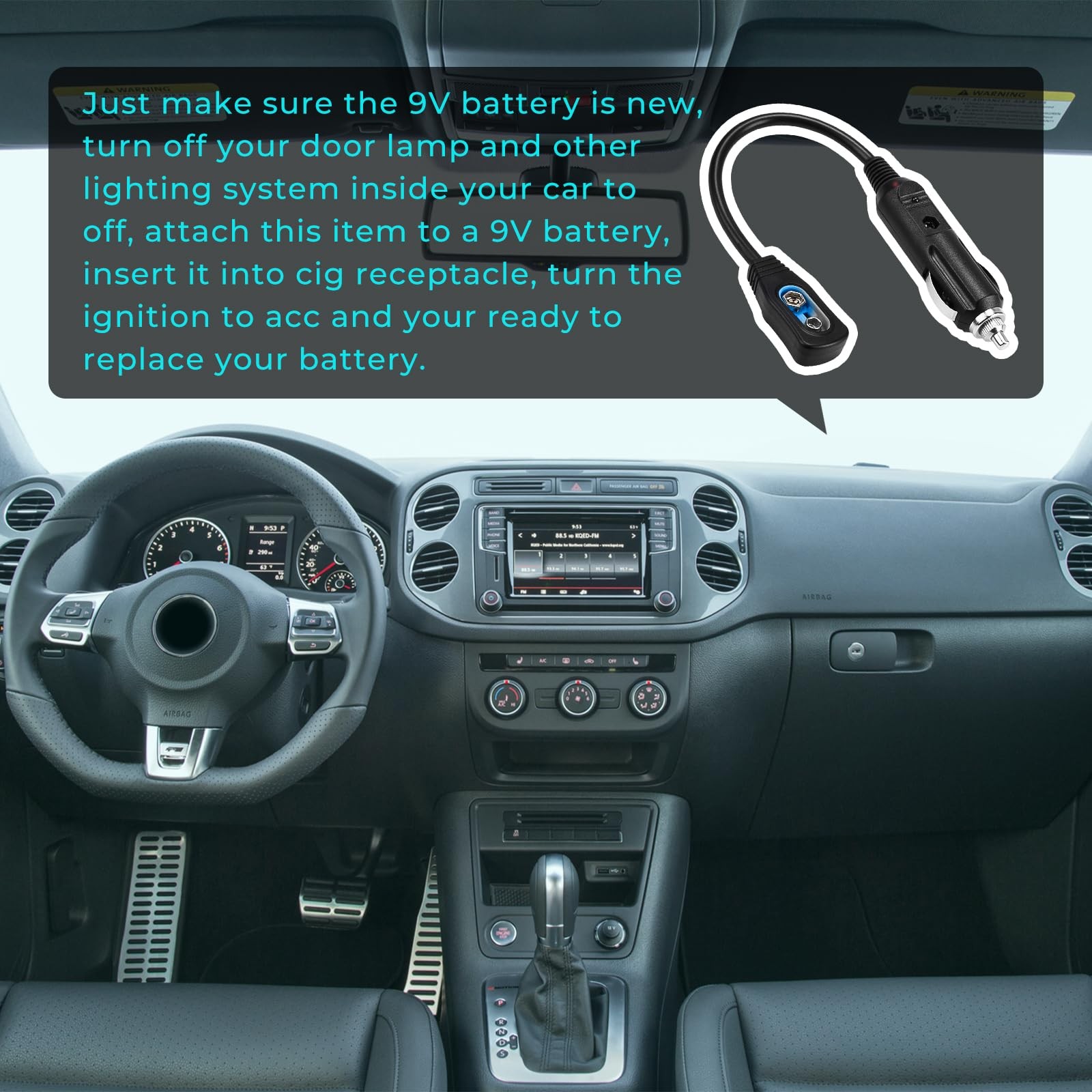 Memory Saver for Car Battery On-Board Computers, OBD11 | C'ode 12 Volt...