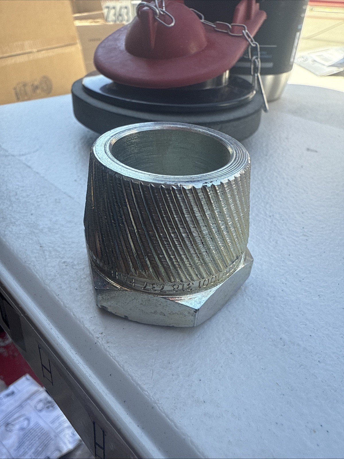 HUSKY Tub Drain Removal Tool Unique Helical Knurl Fits Drains 1-3/4" to 1-9/16"