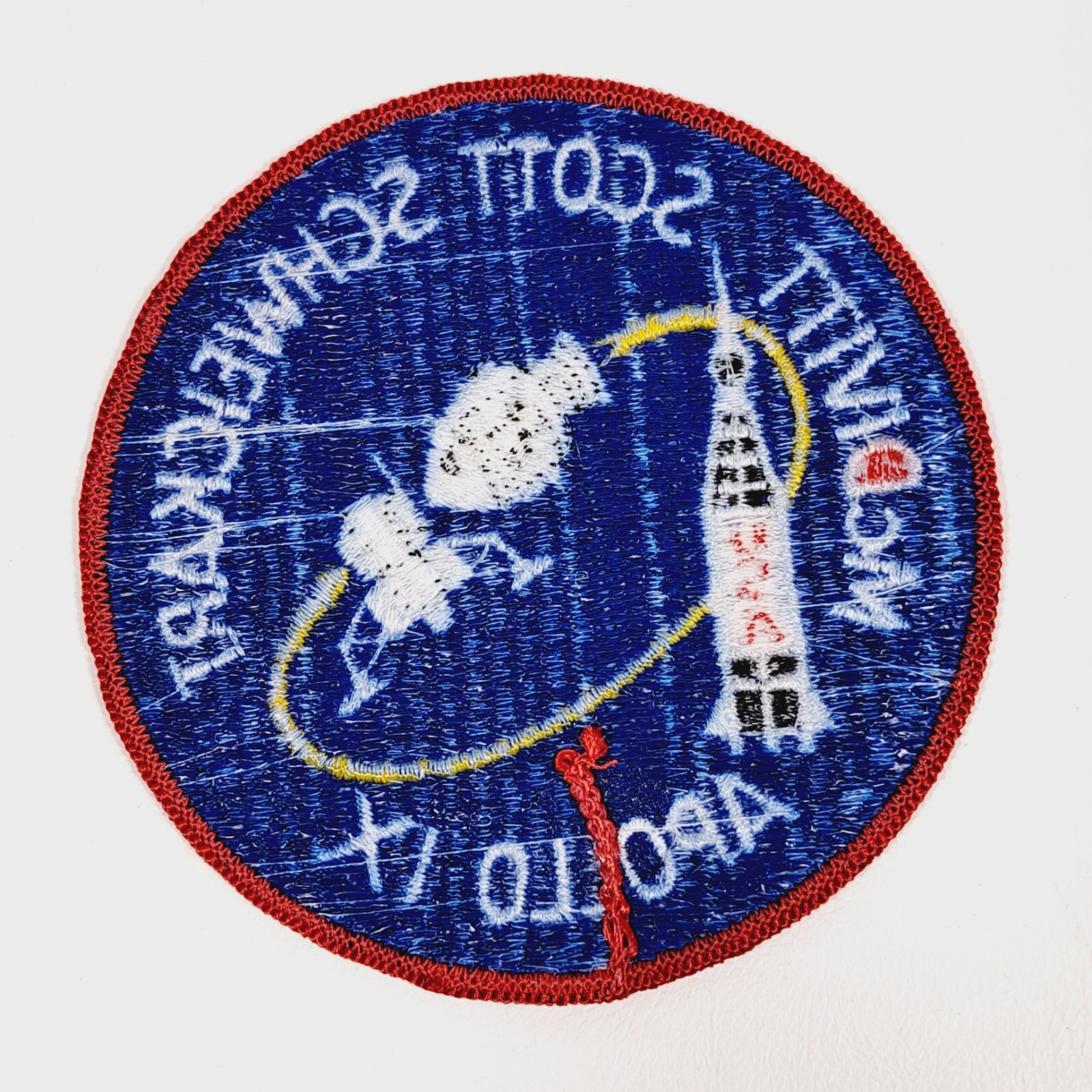 NASA Apollo IX 9 Space Mission 4" Patch Scott Schweickart McDivitt