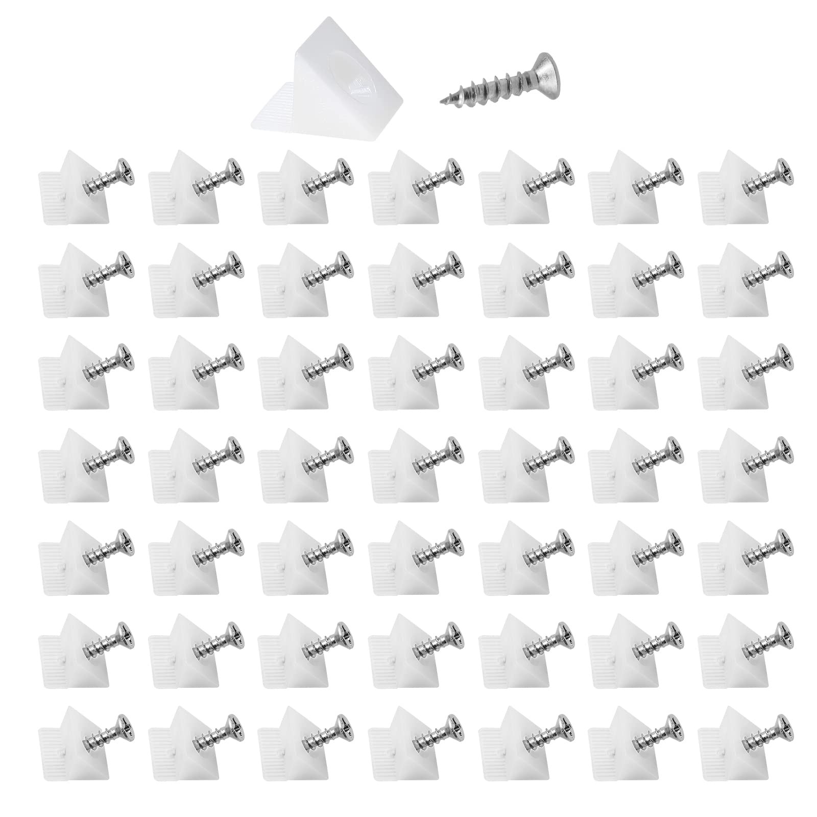 50 Packs Furniture Chest Drawer Bottom Repair Fixing Mending Wedges