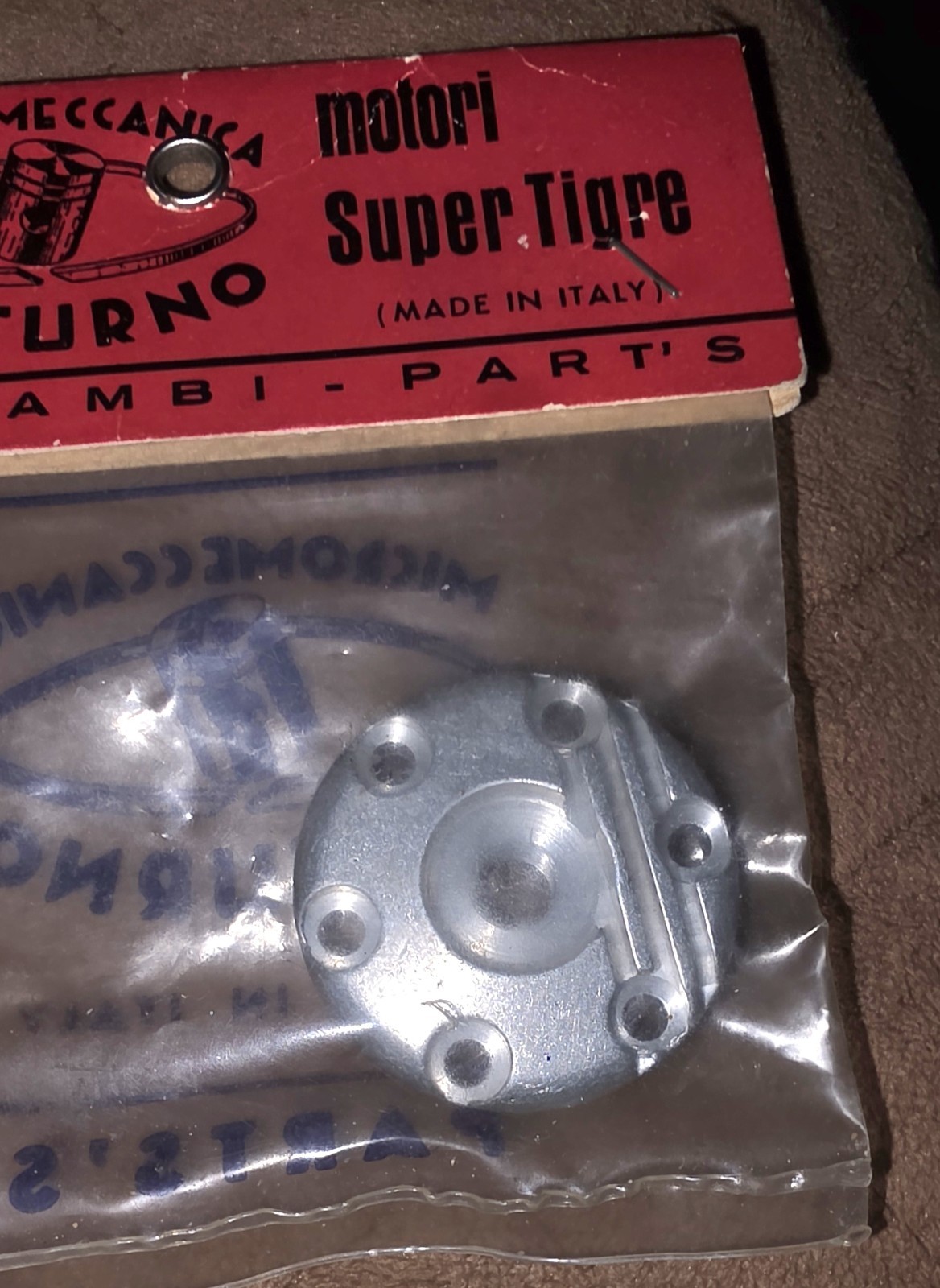 Supertigre G19 Model Airplane Engine Cylinder Head .19  NOS