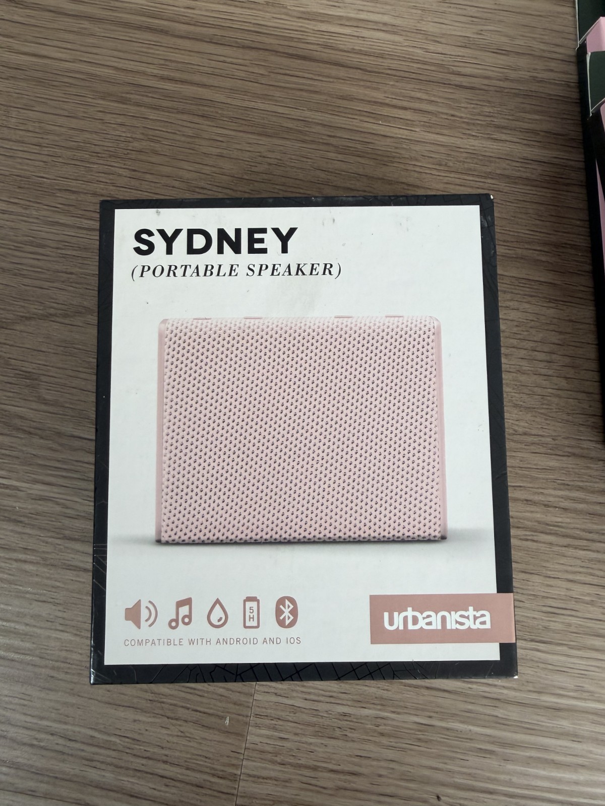 Urbanista Sydney Bluetooth Speaker - Rose Gold New in Box