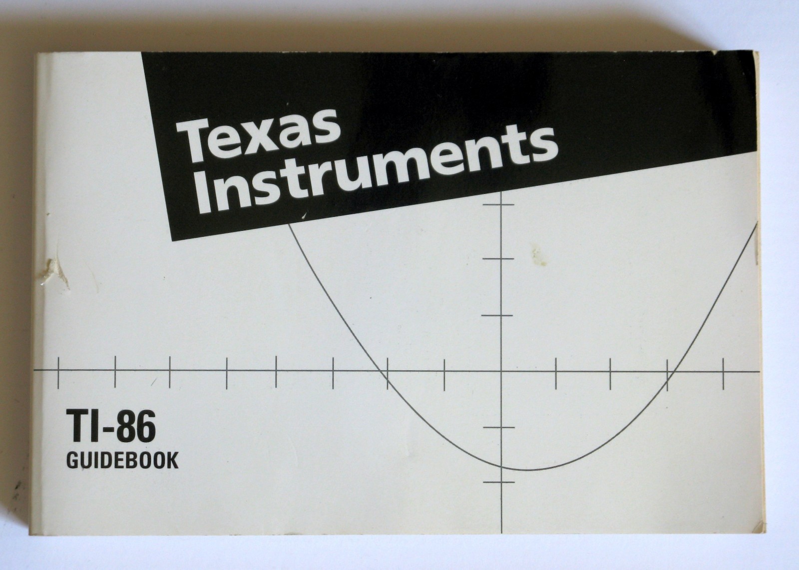 Texas Instruments TI-86 Guide Book for Graphing Calculator, book ONLY