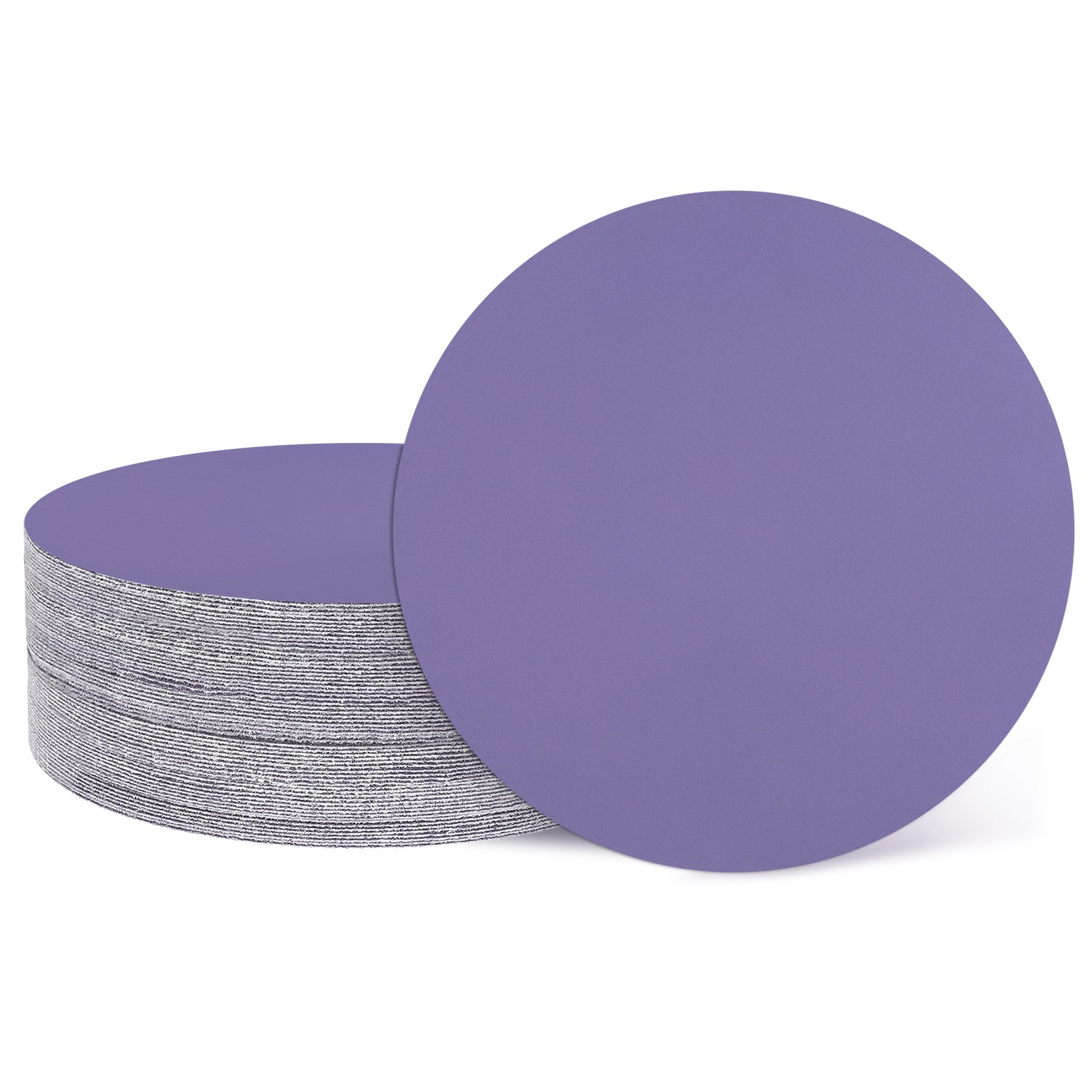 20 Pcs 3 Inch Sanding Disc 1500 Grit Hook and Loop Sandpaper, Purple