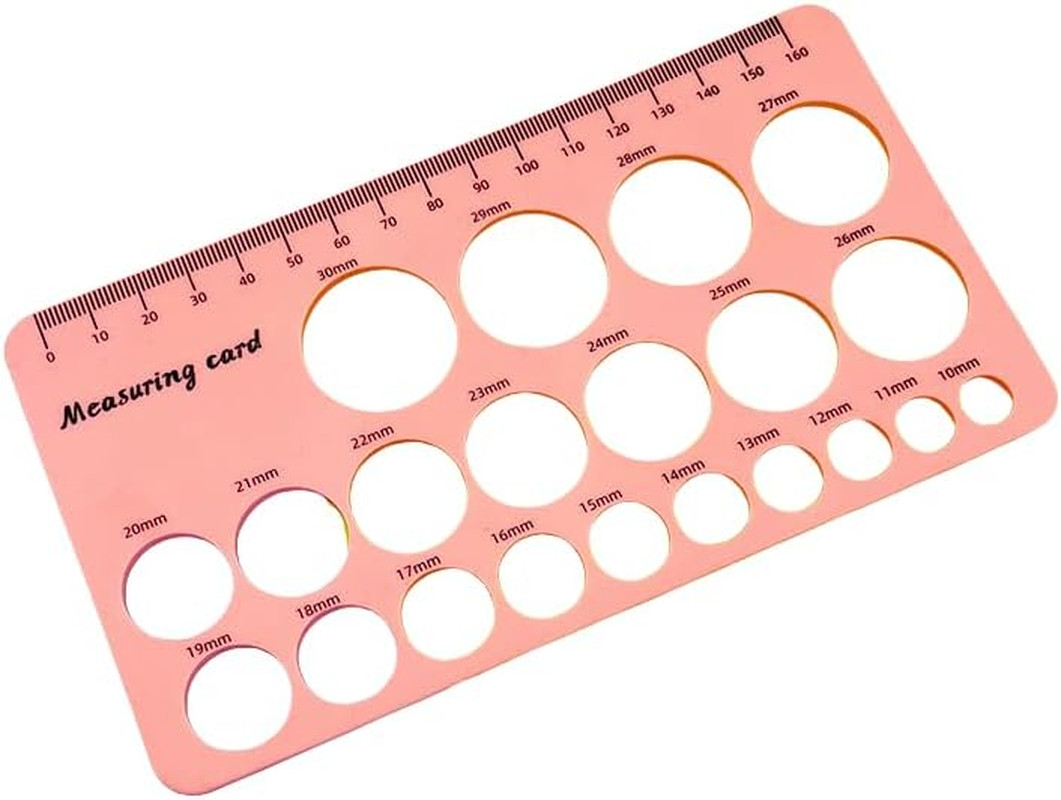 Safety Eye Sizer Tool,Effortlessly Measure Safety Eyes | from 10Mm to 30Mm Size，