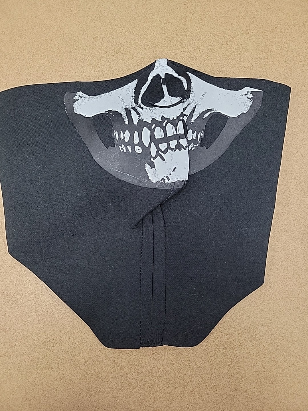 Skull Half Face Neoprene Mask Motorcycle Snowboarding Ski ATV  cut to size