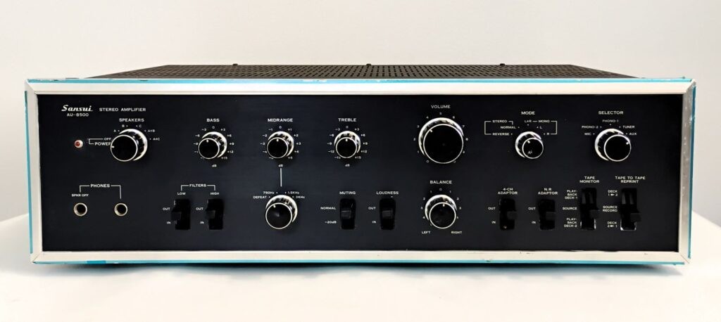 SANSUI AU-8500 Capacitor Replacement Kit