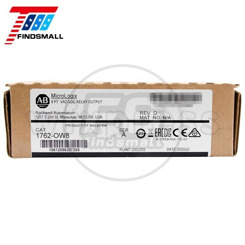 2022 New AB Sealed 1762-OW8 /A MicroLogix Relay Output Module