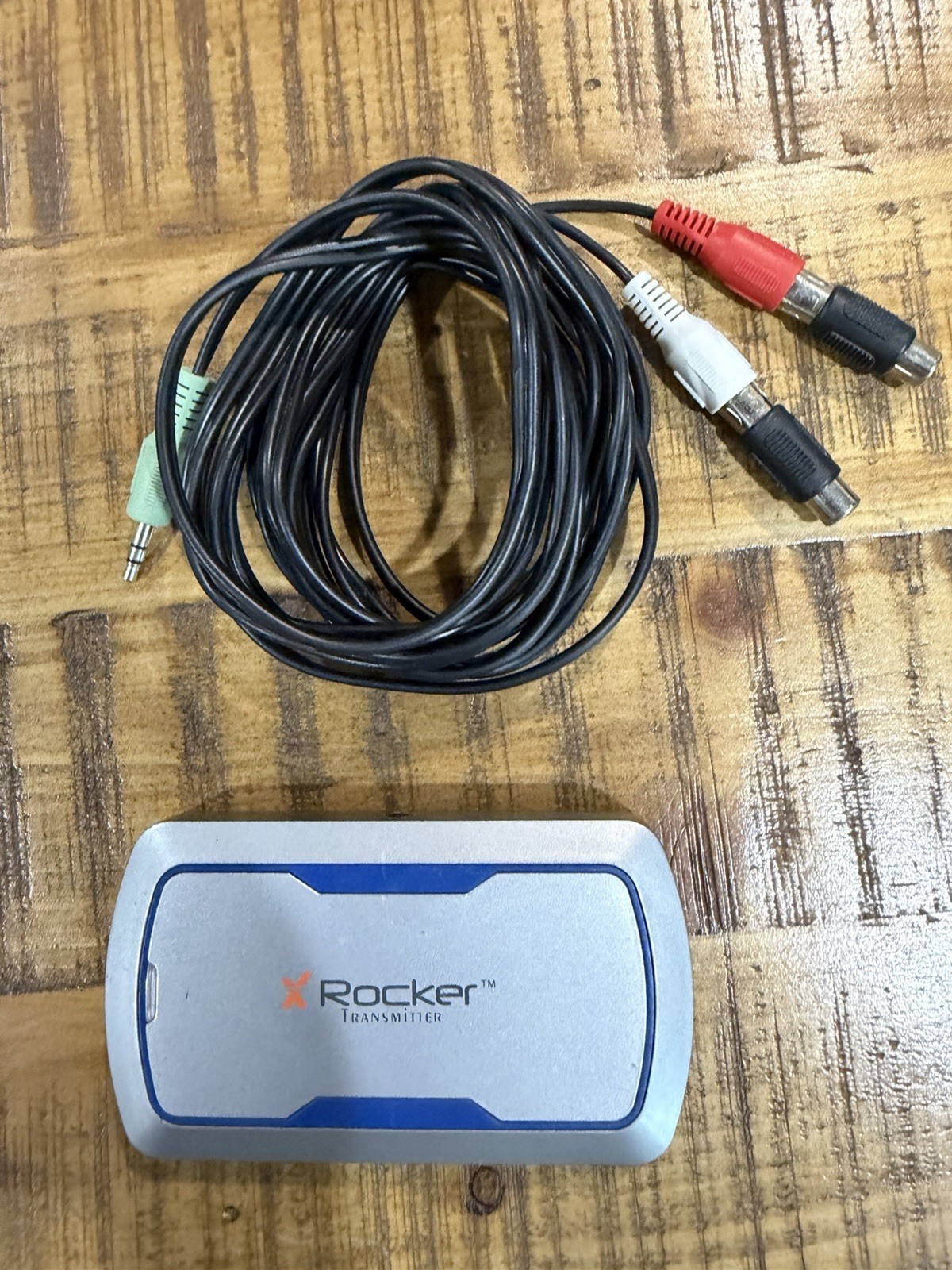X Rocker Wireless Audio Transmitter 3.5mm AUX Adapter Model 51XXX Untested
