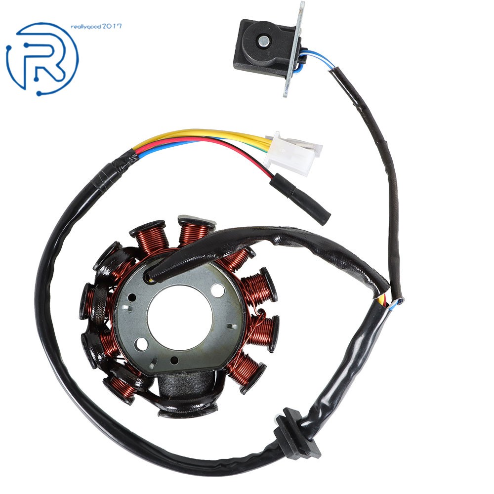 New 11 Pole/Coils Magneto Stator For 150cc GY6 Scooter Engines USA