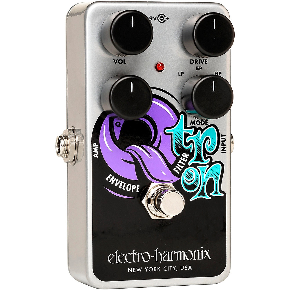 ElectroHarmonix Nano QTron Envelope Filter Effects Pedal Silver