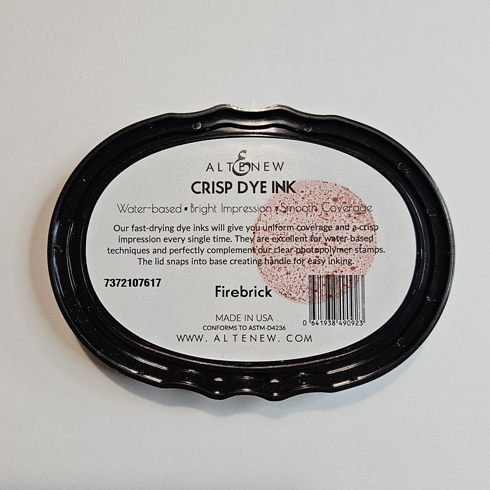 FIREBRICK Altenew Crisp Inks Pad Rust Orange gt1