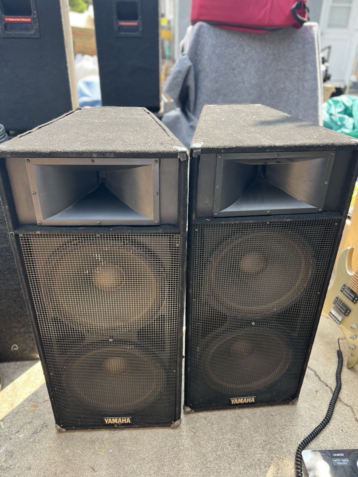 Yamaha S215IV Stereo Pair PA Speakers