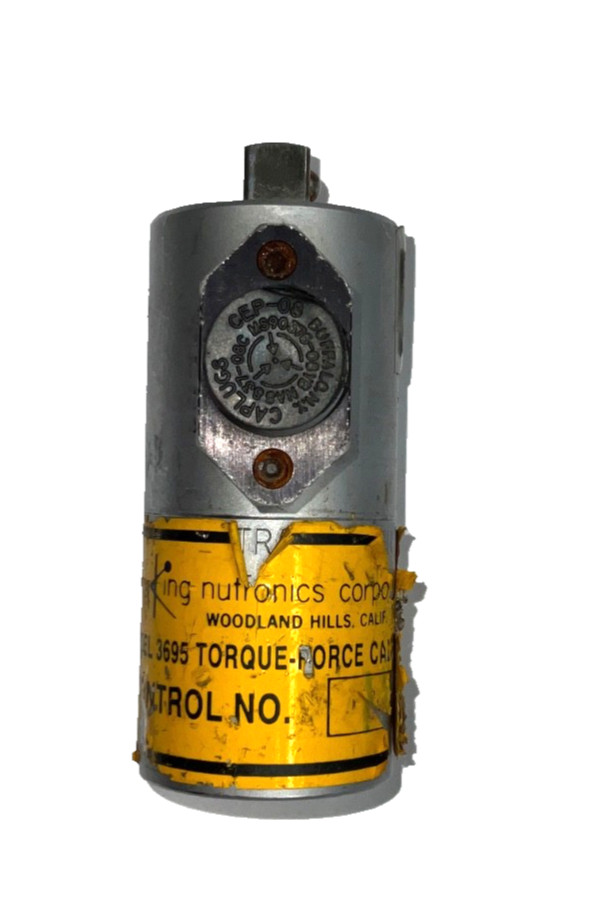 King Nutronics TORQUE FORCE CALIBRATOR, Model 3695, 0-50ft - lb PN: 3695-13-1