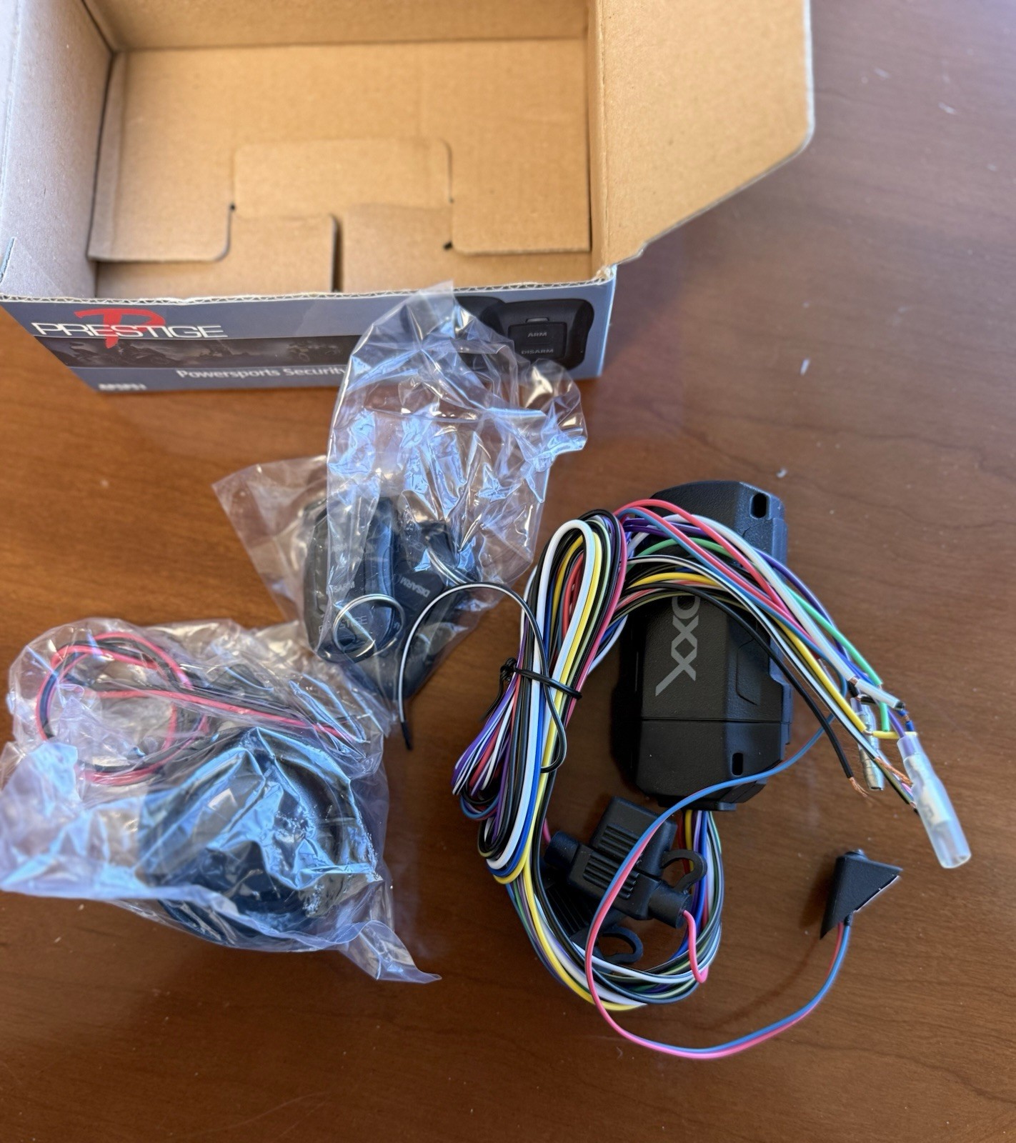APSPS1 POWERSPORTS RV TRAILER BOAT MARINE SECURITY ALARM SYSTEM With 2- Remotes