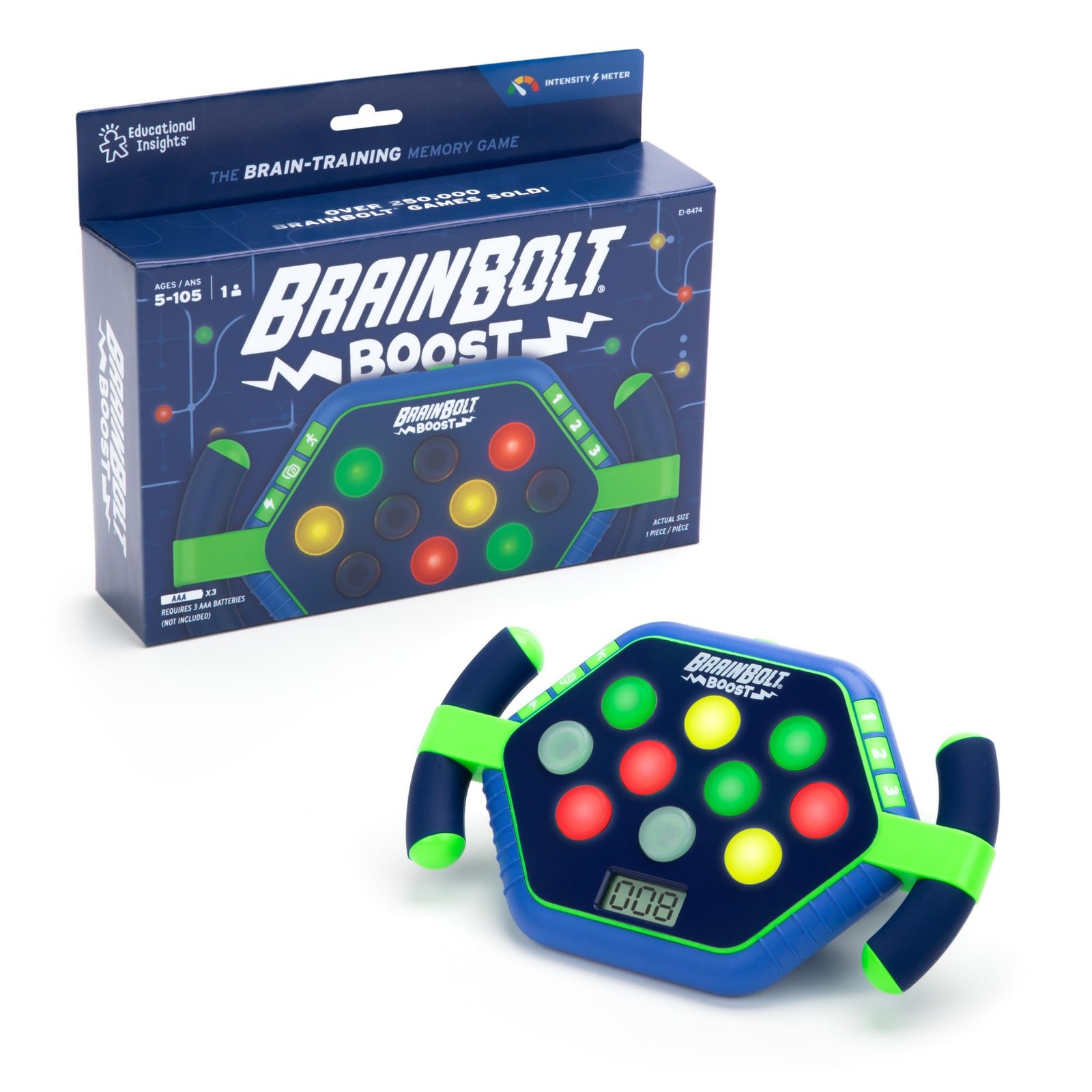 Educational Insights BrainBolt Boost 8 inches x 2 x 6.5 inches, Multi