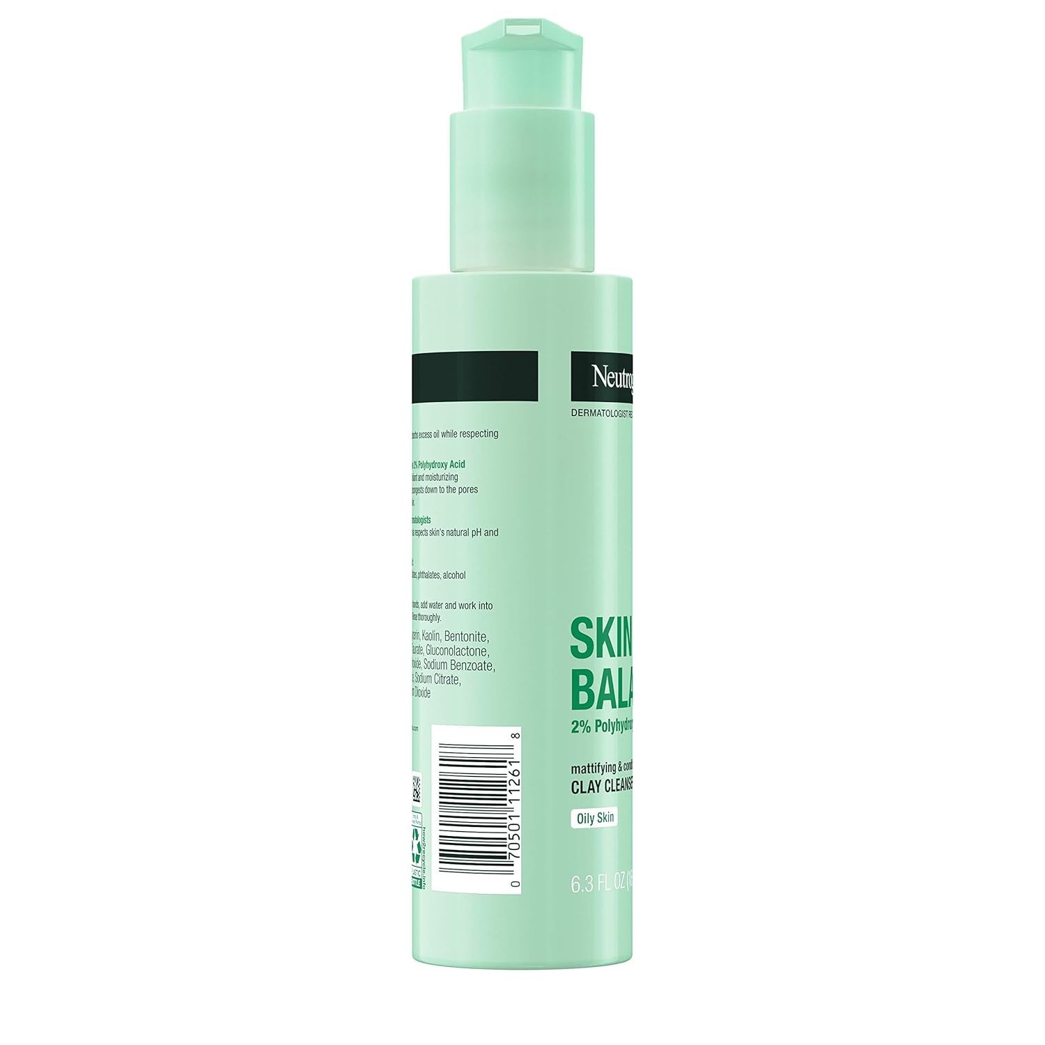 Neutrogena Skin Balancing Clay Cleanser with 2% Polyhydroxy Acid