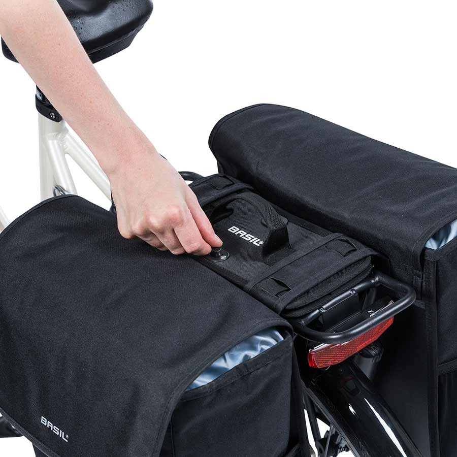 Basil DBS System Universal Bridge Handlebar Mount for Easy Pannier Attachment