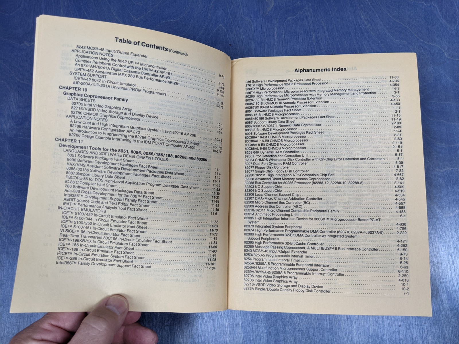 1989 Intel Microprocessor and Peripheral Handbook Volume 1 OEM Book 230843-006