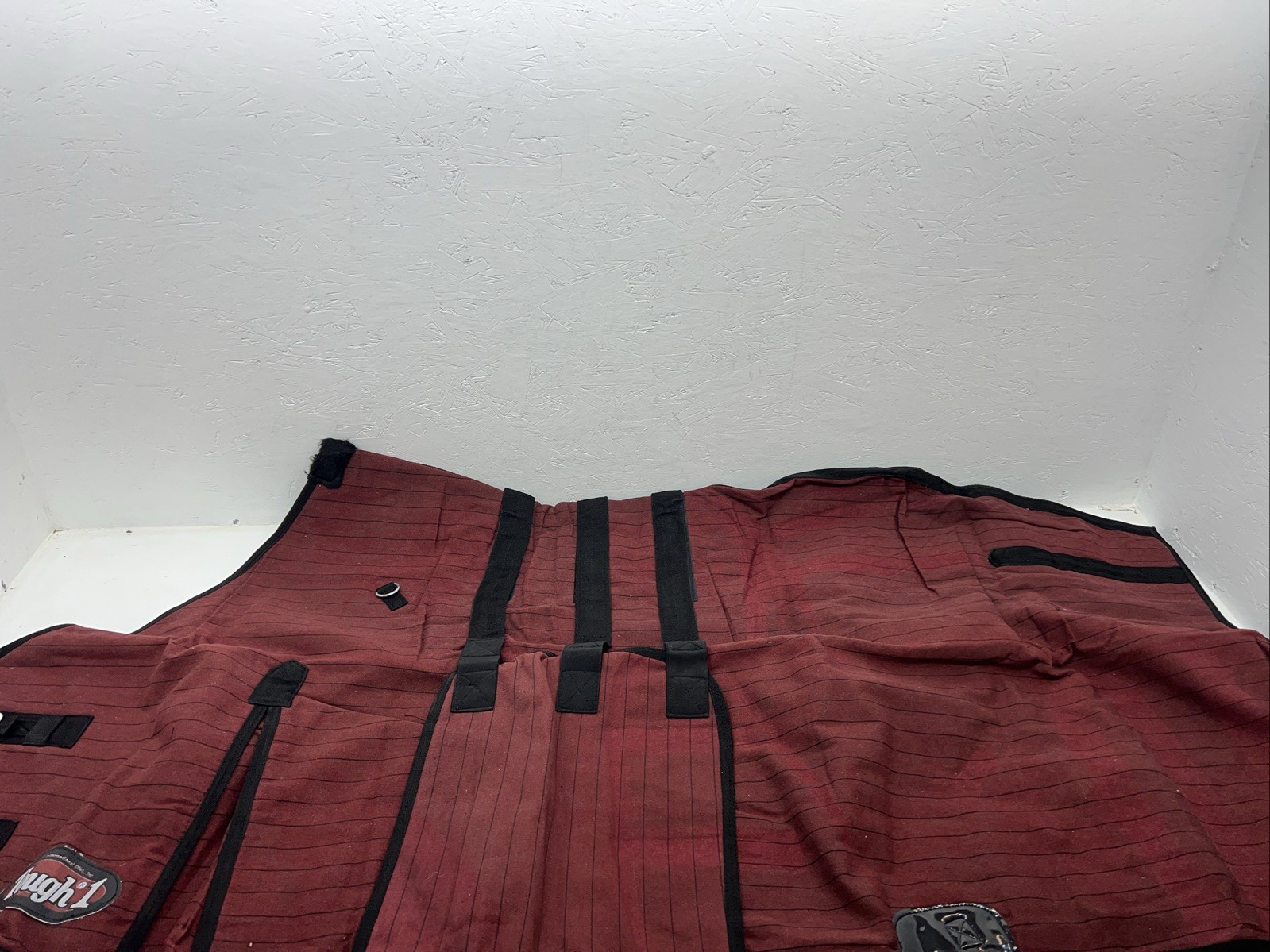 New Tough 1 Red Canvas 72” Belly Wrap Blanket #32-170 LLL-53